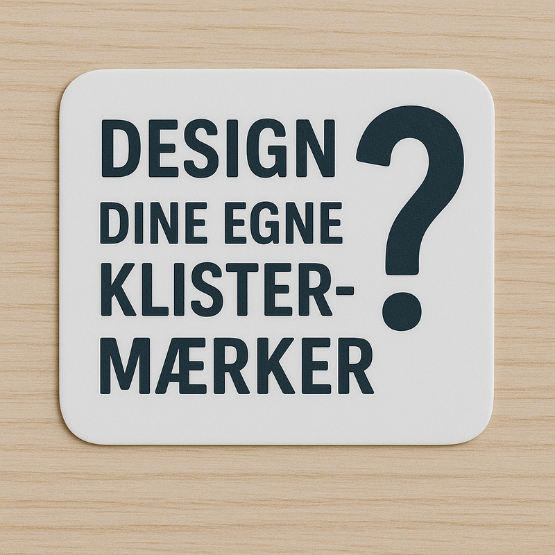 Lav dine egne klistermærker