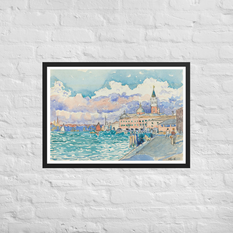 Venice - Plakat med indramning