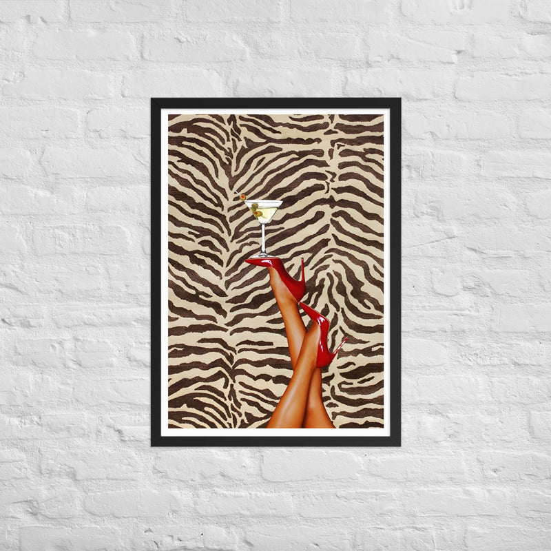 Legs - Plakat med indramning