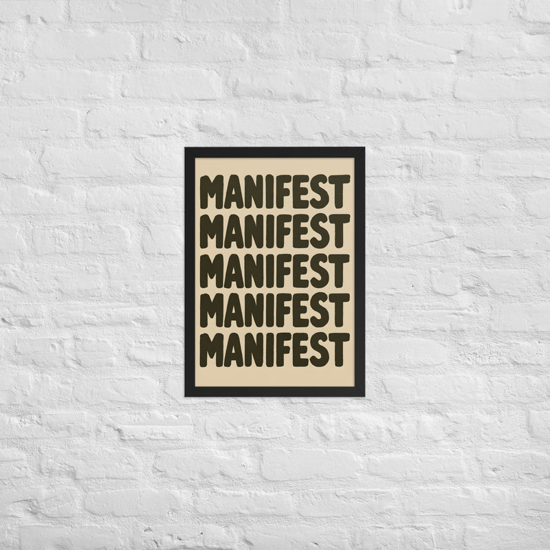MANIFEST - Plakat