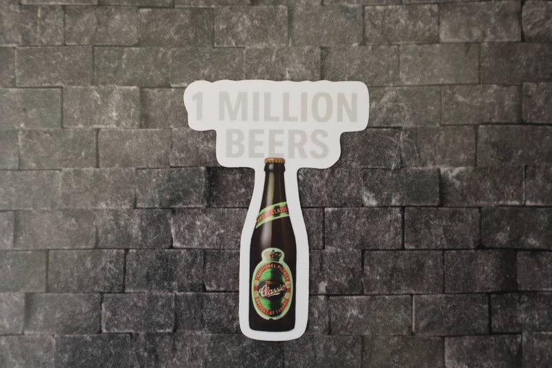 1 MILLION BEERS